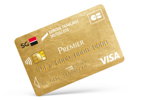 Carte bancaire CB Visa Premier BFM